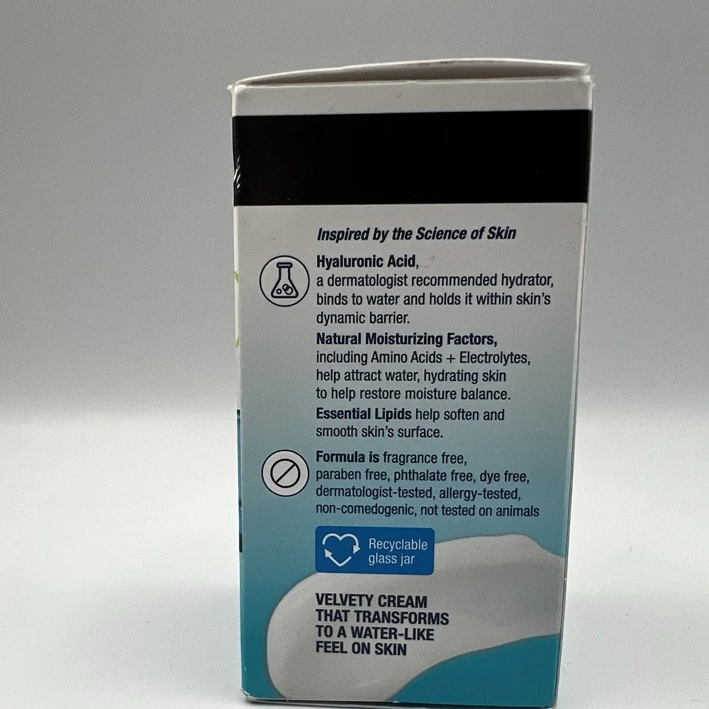 NEW! Neutrogena Hydro Boost Water Cream Moisturizer 9x Hydration, 0.5 fl oz MINI